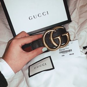 Authentic Current season Gucci belt with tags